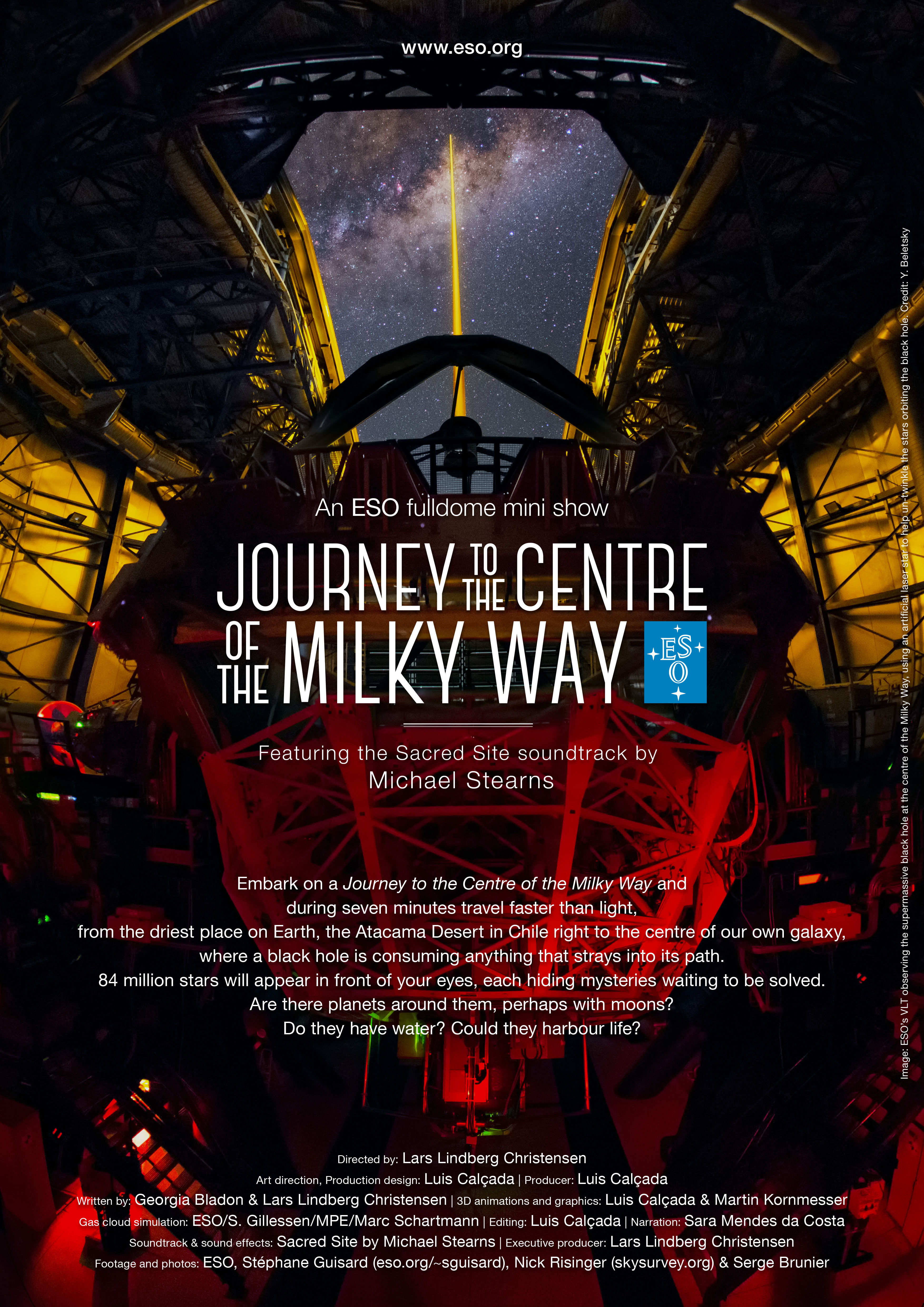 Journey to the Centre of the Milky Way (Y)